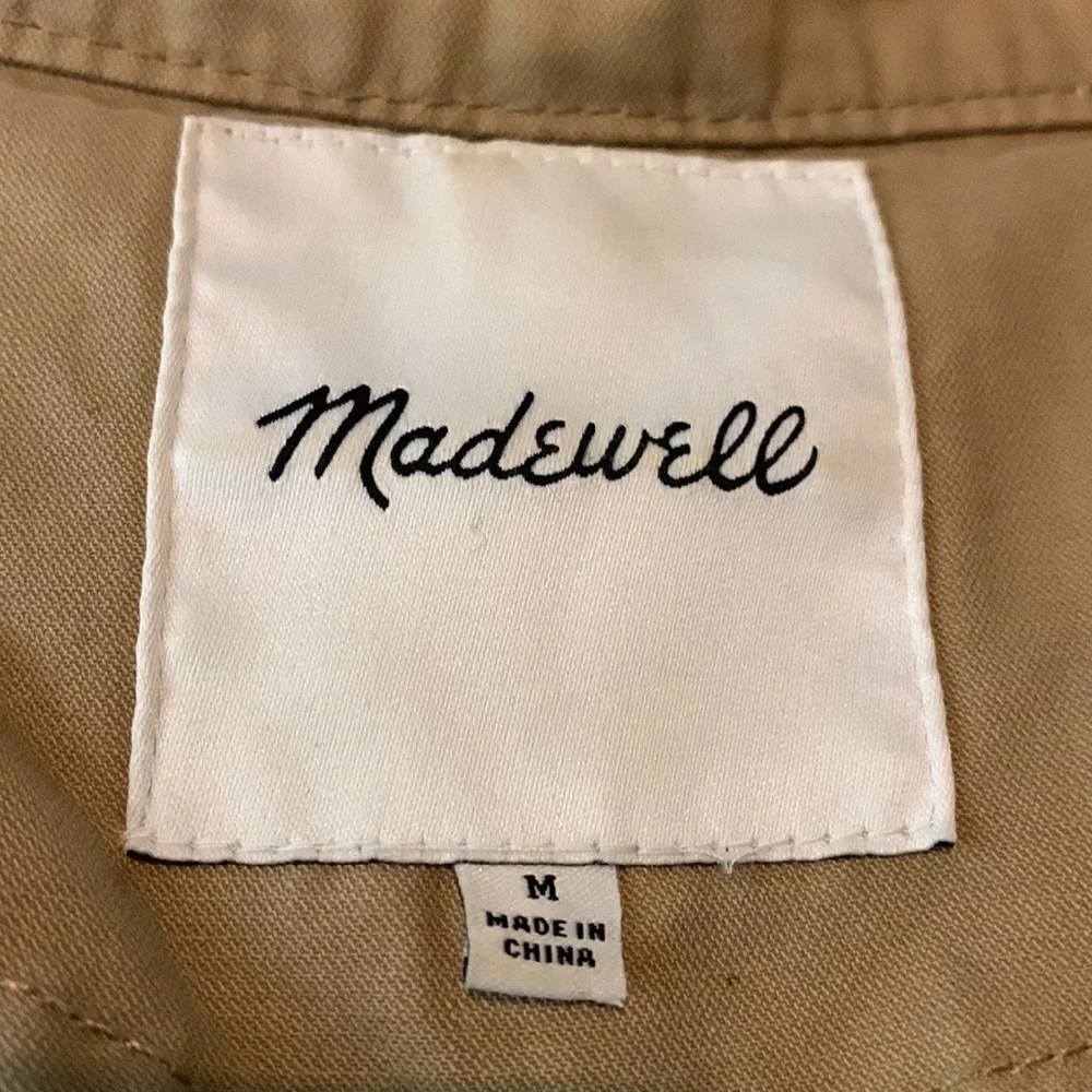 Madewell tan jacket
Size M - Picture 9 of 13